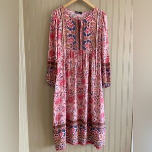Noracora Boho Peasant Cottage Fairy Dress Women’s Size Medium